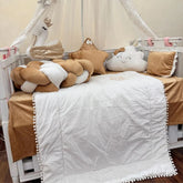 Golden Swan Snuggle Crib Set