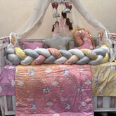 Rainbow Unicorn Magic Crib Set