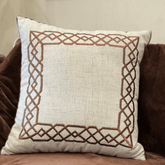 Classic Border Elegance Cushion
