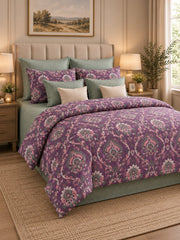 Plum Paisley