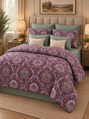 Plum Paisley