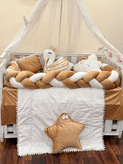 Golden Swan Snuggle Crib Set
