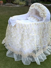 Baby Bassinet with Iron Stand