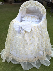 Baby Bassinet with Iron Stand
