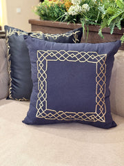 Classic Border Elegance Cushion
