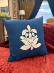 Royal Bloom Jute Cushion