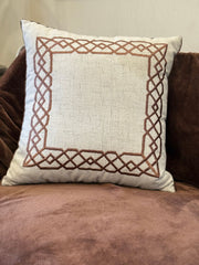 Classic Border Elegance Cushion