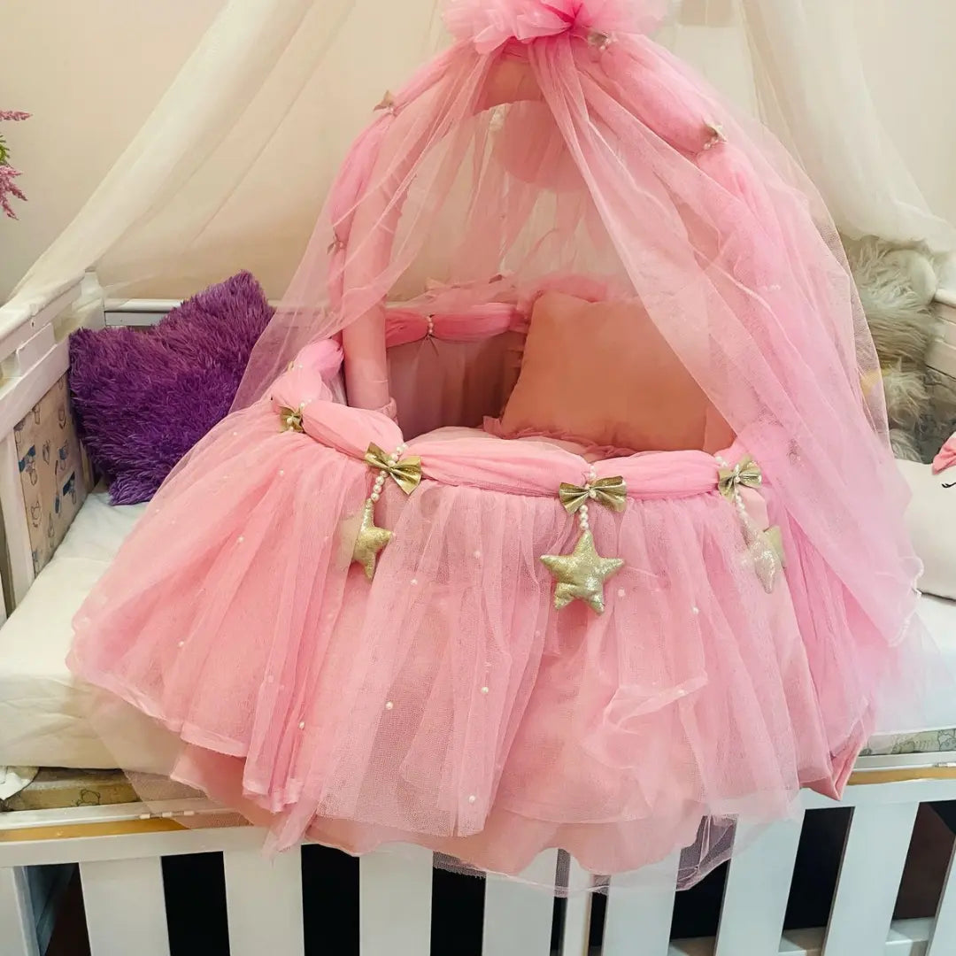 Buy Baby Bassinet – Soft Cotton with Head Pillow – Ese Bedding